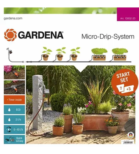 Gardena Starter Kit für Terrassen und Balkone