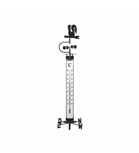 Tfa Dostmann Gartenthermometer mit Erdspieß 140cm 