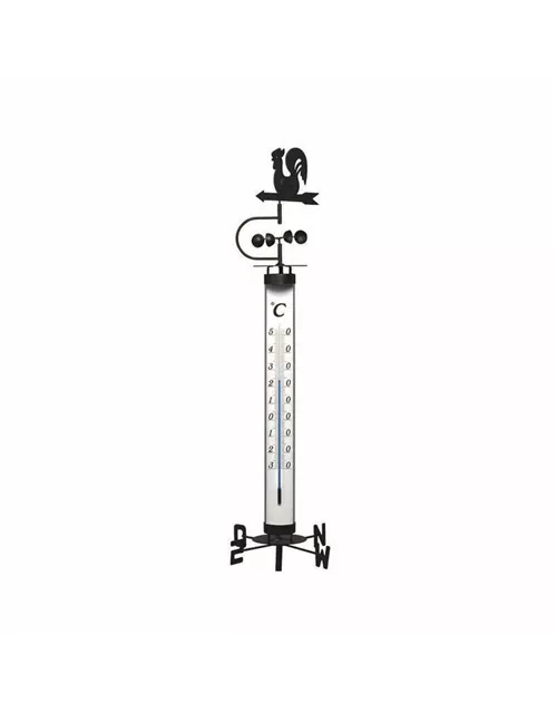 Tfa Dostmann Gartenthermometer mit Erdspieß 140cm 