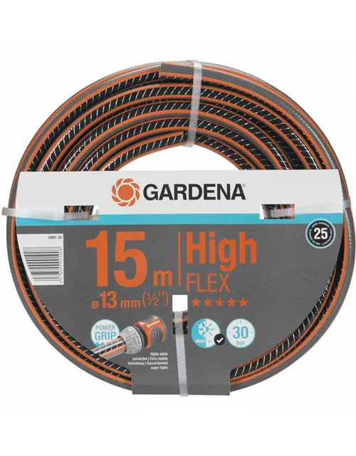 Gardena Gartenschlauch Comfort HighFlex 13 mm (1/2") 15 m mit PowerGrip 30 bar
