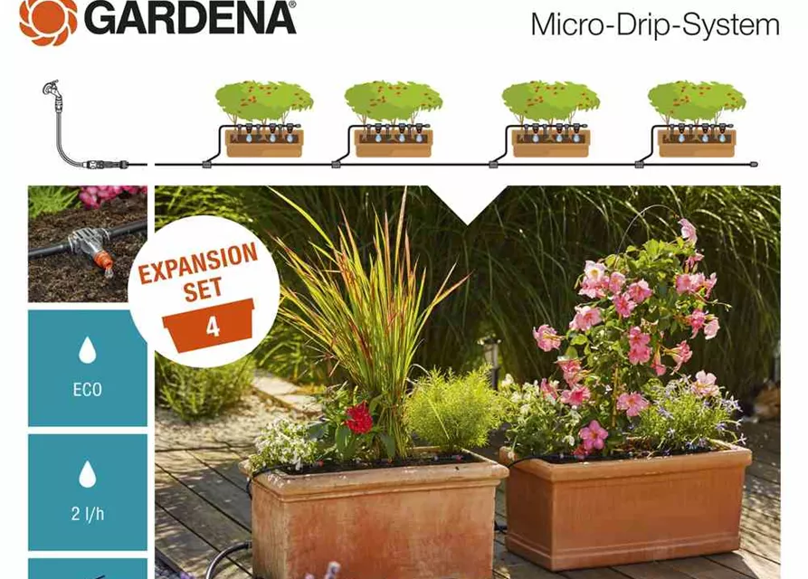 Gardena MDS Erweiterungsset für Pflanztröge