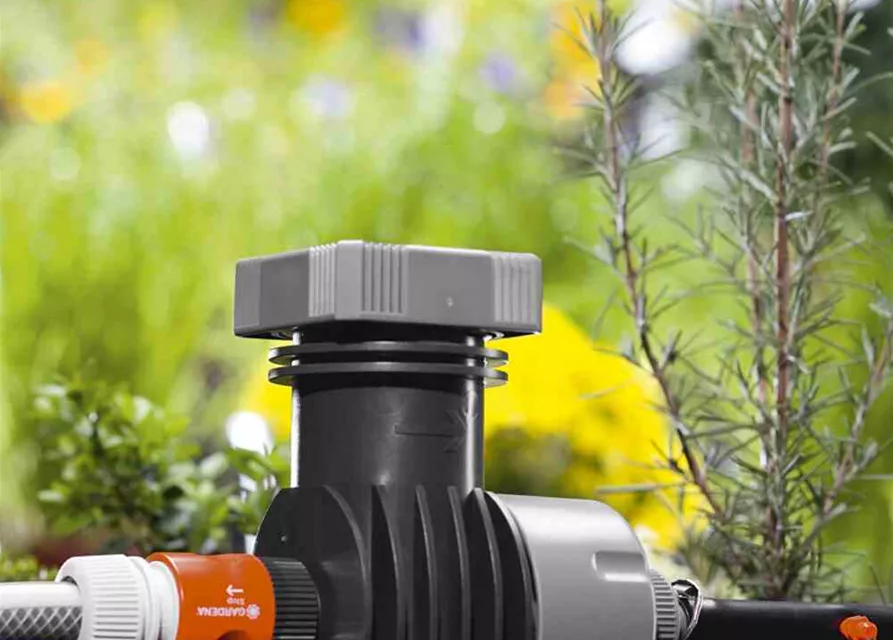 Gardena Micro Drip Basisgerät 2000 für Wasserdurchfluss von 2.000 l/h