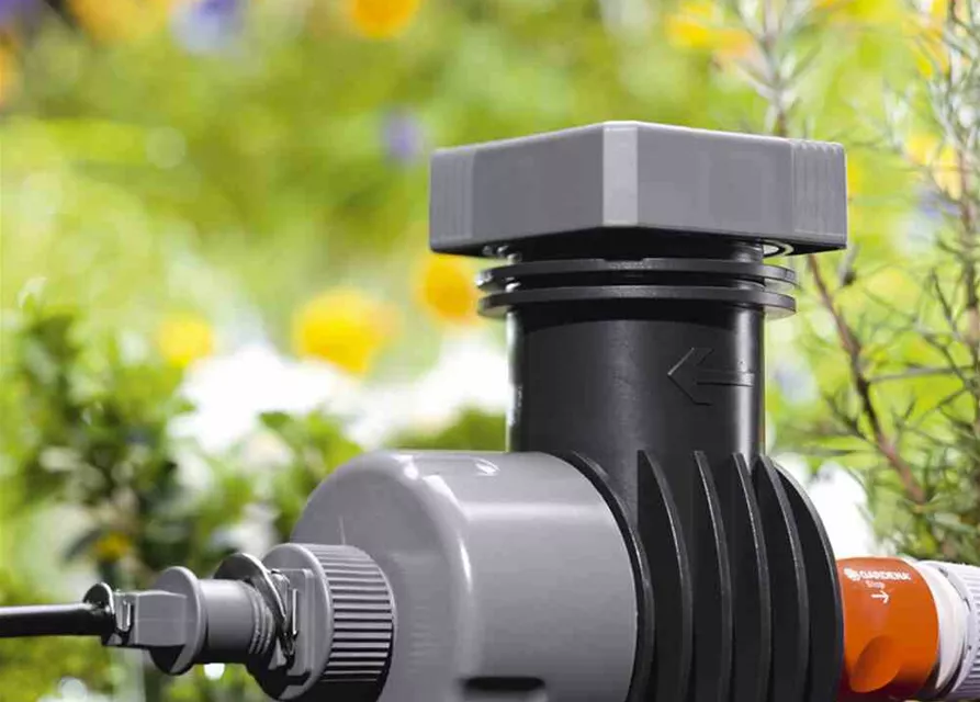 Gardena Micro Drip Basisgerät 2000 für Wasserdurchfluss von 2.000 l/h