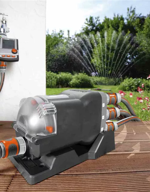 Gardena Wasserverteiler automatic mit 6 Ausgängen