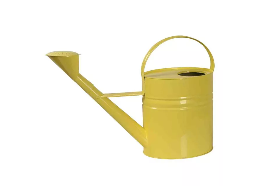 Siena Garden Gießkanne , 10 Liter, 56x19x40 cm gelb Stahlblech