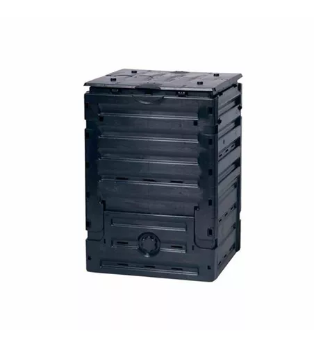 Garantia Komposter Eco-Master 450 Liter schwarz Kunststoff