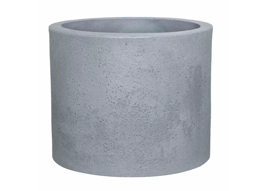 PP-Plastic Rondo 40cm zement-graunit betonlook