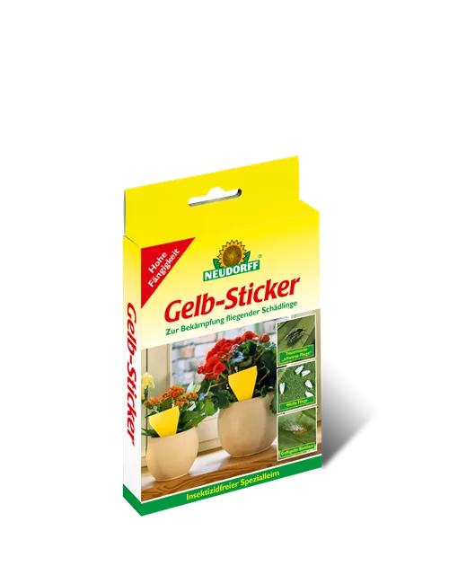 Neudorff Gelb Sticker 10 Stck