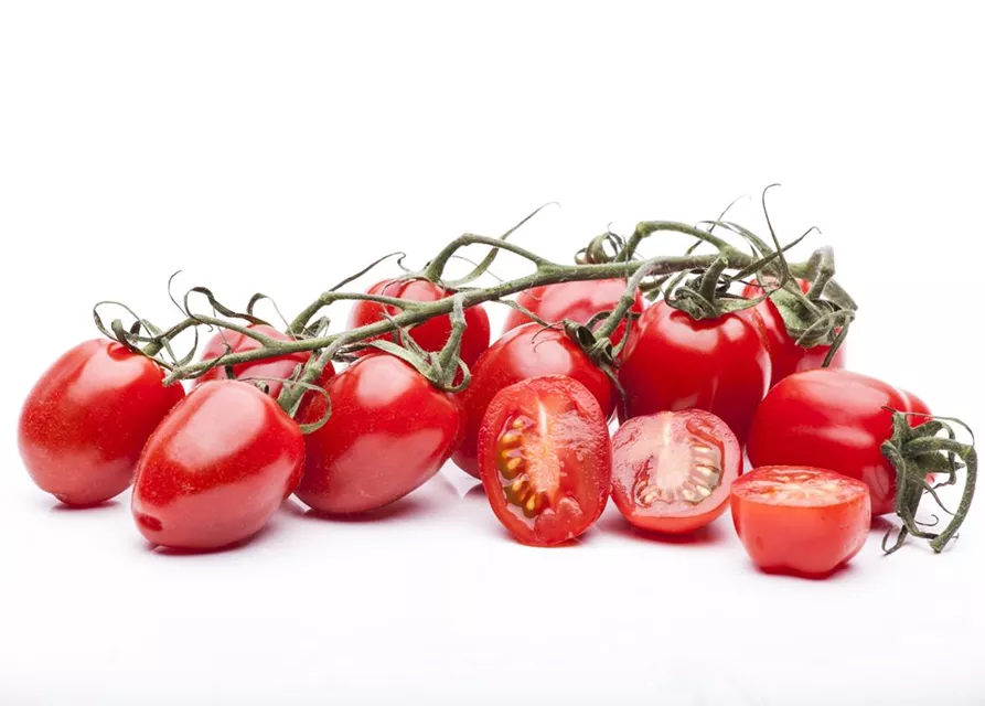 Pflaumen-Cherry-Tomate 'Dasher' (Mirado Red)