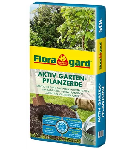 Floragard Aktiv-Gartenpflanzerde 