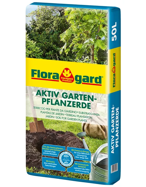 Floragard Aktiv-Gartenpflanzerde 