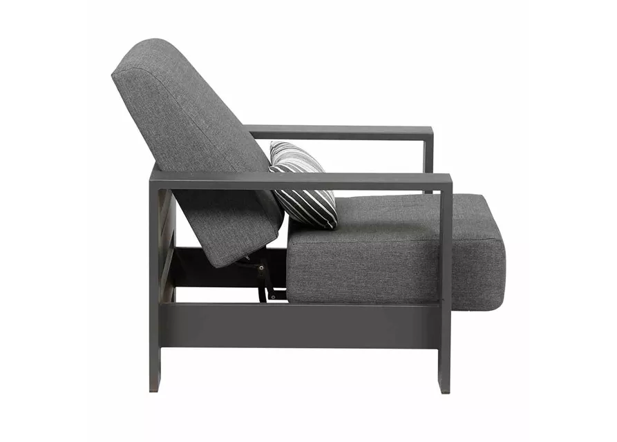 Siena Garden Alando Loungesessel Aluminium/Polypropylene 