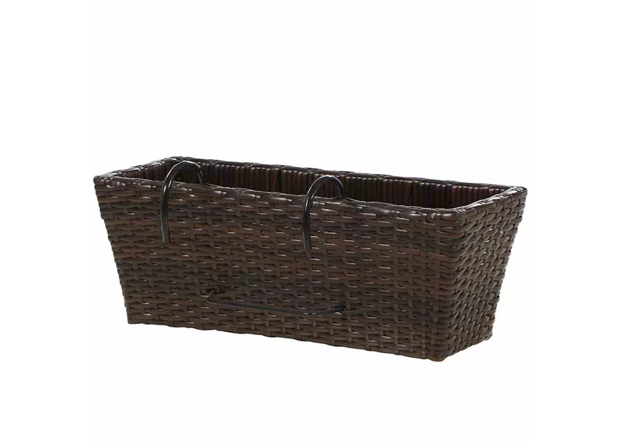 Siena Garden Balkonkasten Vio 50x19x22,5 cm mocca