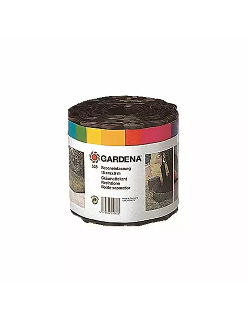 Gardena Beeteinfassung braun 9 m/15 cm hoch 