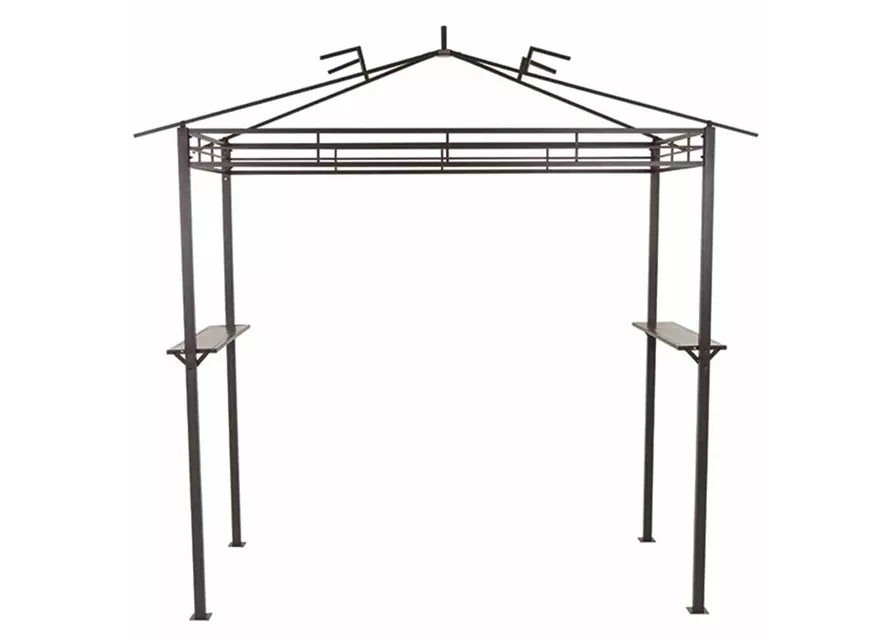 Siena Garden BBQ Pavillon 244 x 127 cm anthrazit 