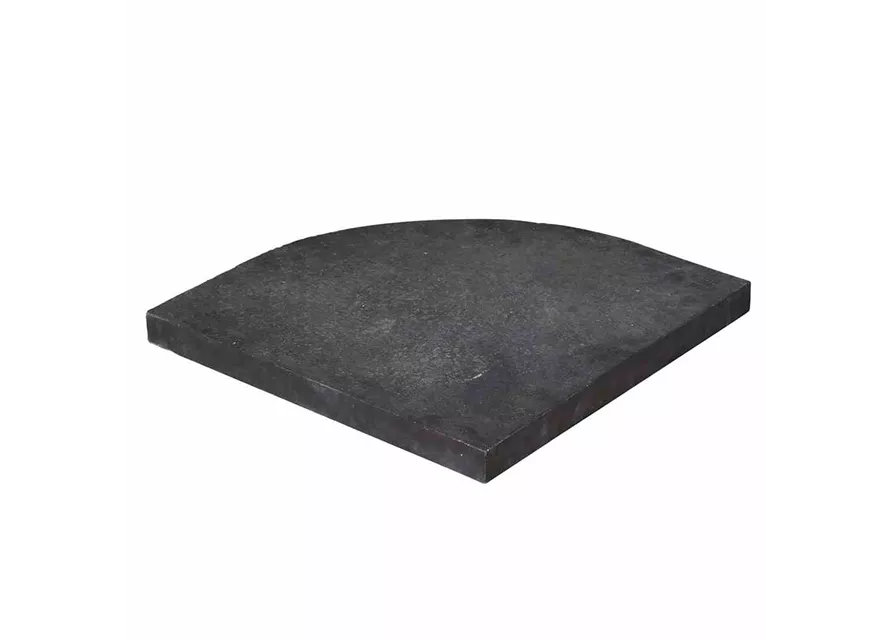 Siena Garden Celona Platte 22,5 kg 55 x 49 x 4 cm schwarz