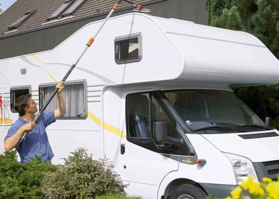 Gardena Cleansystem Wasserstiel-Verlängerung mit Gelenk 53 cm