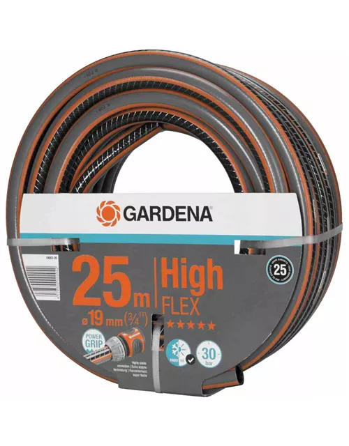 Gardena Gartenschlauch Comfort HighFlex 20 mm (3/4") 25 m mit PowerGrip 30 bar