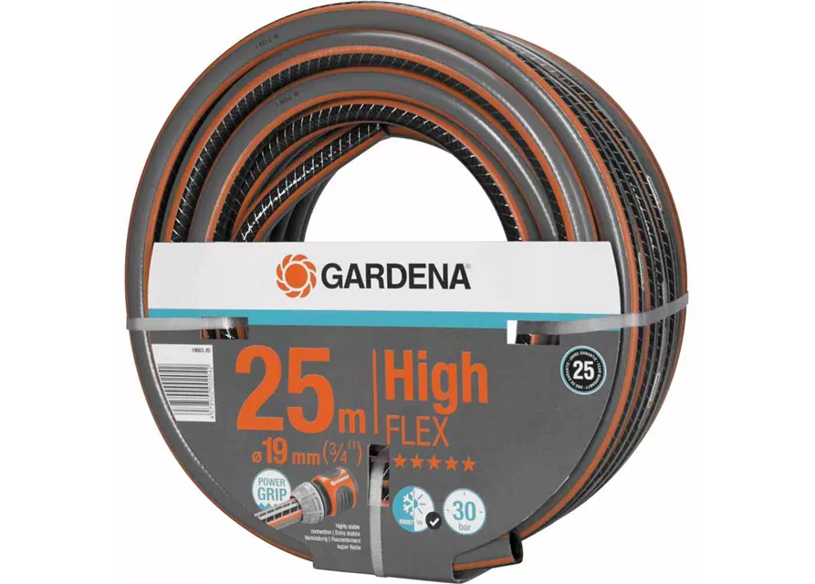 Gardena Gartenschlauch Comfort HighFlex 20 mm (3/4") 25 m mit PowerGrip 30 bar