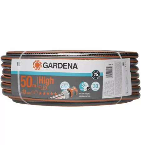 Gardena Gartenschlauch Comfort HighFlex 20 mm (3/4") 50 m mit PowerGrip 30 bar