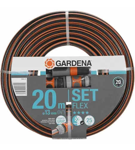 Gardena Comfort Flex Schlauch mit Systemteilen 13 mm (1/2") 20 m 