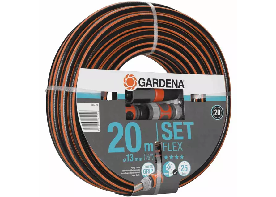 Gardena Comfort Flex Schlauch mit Systemteilen 13 mm (1/2") 20 m 