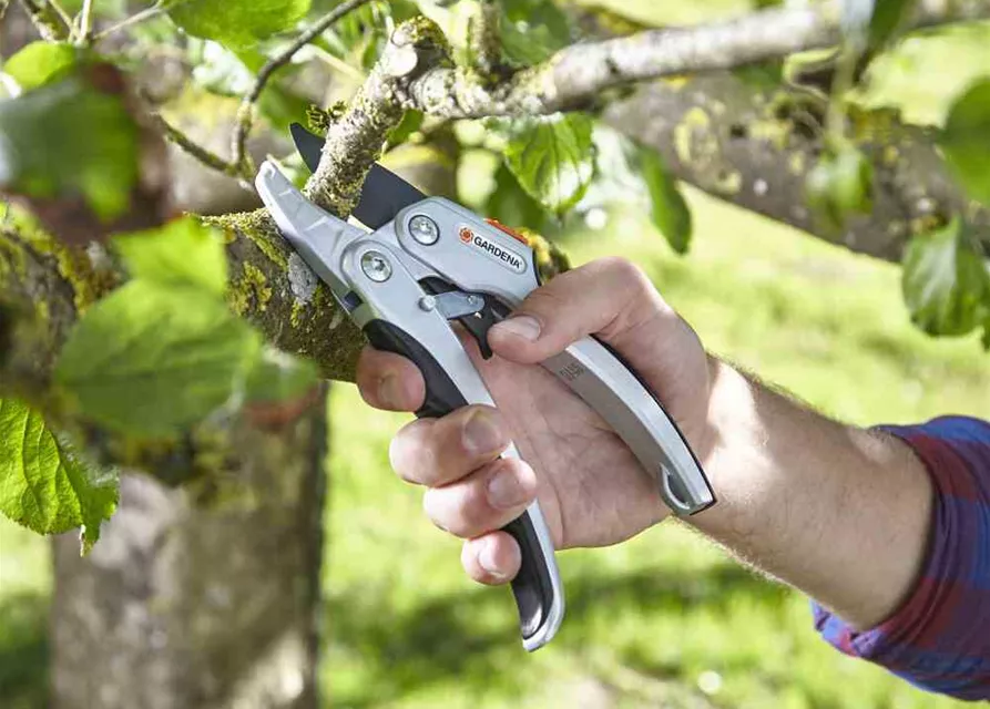 Gardena Comfort Ratschen-Gartenschere SmartCut