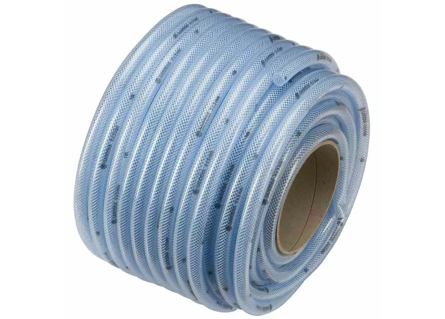 Gardena Schlauch mit Gewebe 6x3 mm 50m Transparent