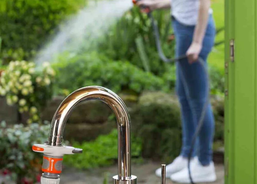 Gardena Hahnverbinder für Indoor-Wasserhähne