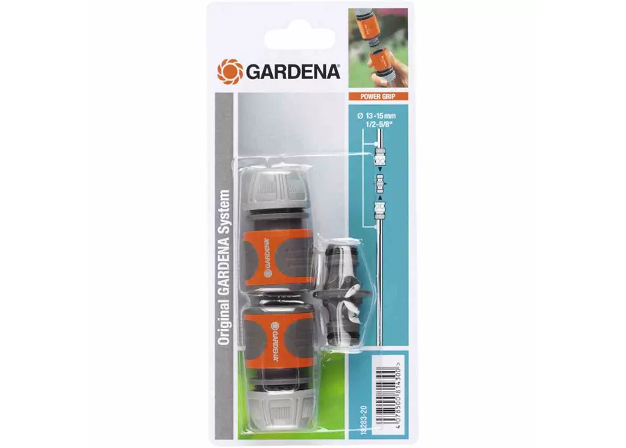 Gardena Kupplungs-Satz 13 mm (1/2") / 15 mm (5/8")