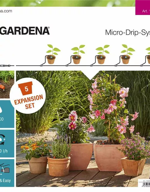 Gardena MDS Erweiterungsset für Pflanztöpfe