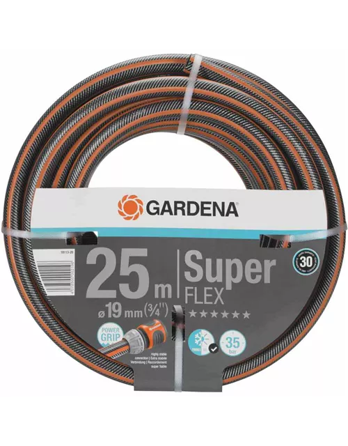 Gardena Premium SuperFlex Schlauch 19 mm (3/4") 25 m ohne Systemteile