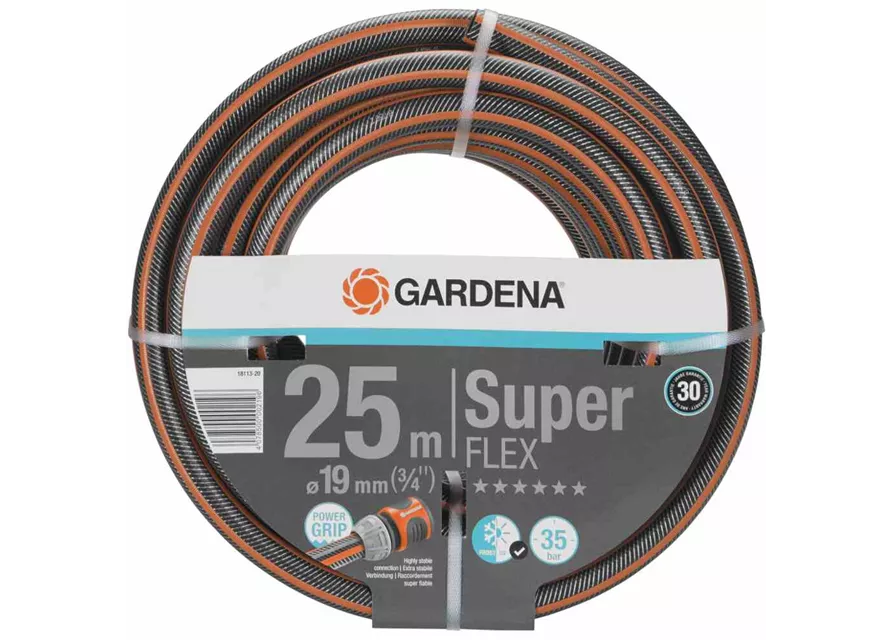 Gardena Premium SuperFlex Schlauch 19 mm (3/4") 25 m ohne Systemteile