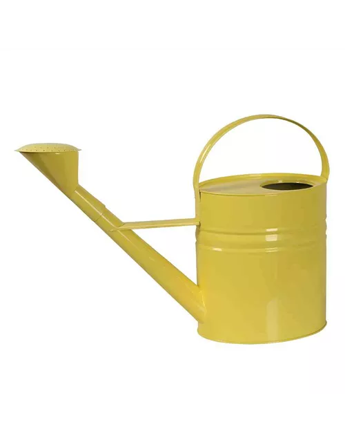 Siena Garden Gießkanne , 10 Liter, 56x19x40 cm gelb Stahlblech