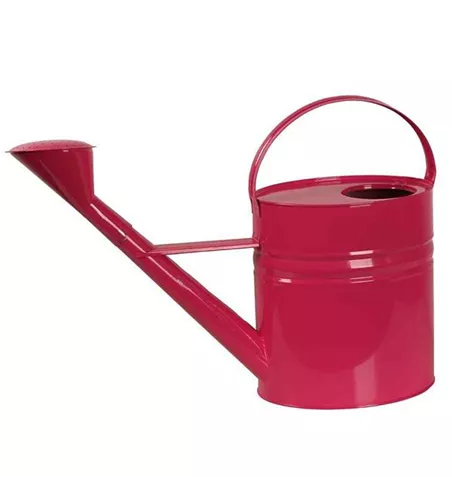 Siena Garden Gießkanne , 10 Liter, 56x19x40 cm pink Stahlblech