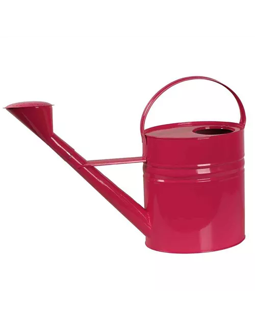 Siena Garden Gießkanne , 10 Liter, 56x19x40 cm pink Stahlblech