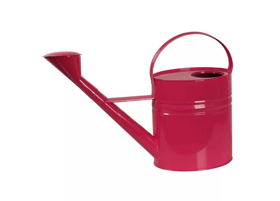 Siena Garden Gießkanne , 10 Liter, 56x19x40 cm pink Stahlblech