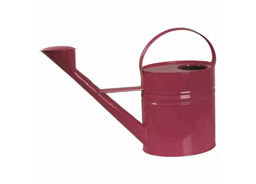 Siena Garden Gießkanne , 10 Liter, 56x19x40 cm pink Stahlblech