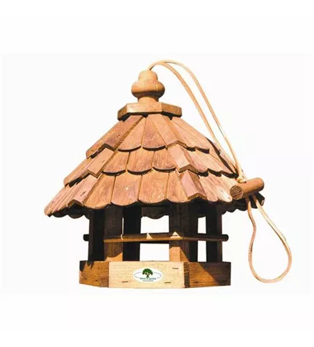 Holz-Vogelfutterhaus Feldlerche 35x31x37cm