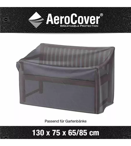 Aerocover Schutzhülle für Gartenbank 130x75xH65/85 cm