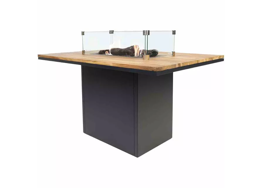 Cosi Cosiloft 120 Relax dining Teakplatte 120x80x67cm