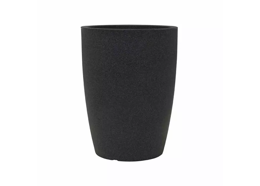 PP-Plastic Gefäß Verona 40 Ø 40x53,5cm schwarz Granit 