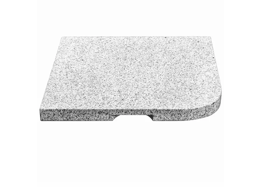 Delschen Granit-Platte 480x480 mm 25 Kg grau 