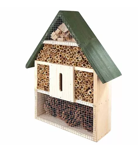 H.G-Vogel Insektenhotel 40x28x9cm Fichte/Bambus