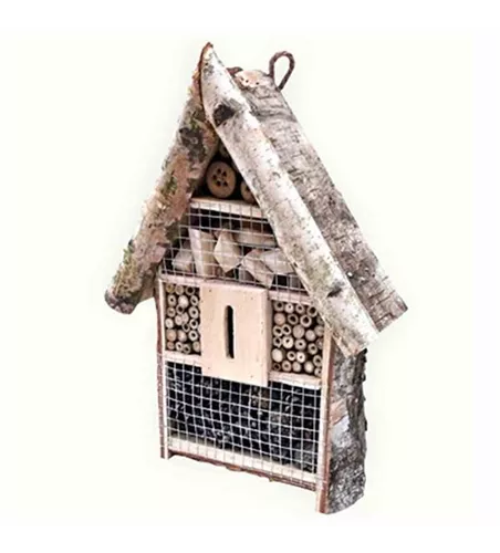 H.G-Vogel Insektenhotel 48x34x11cm Birke/Bambus 