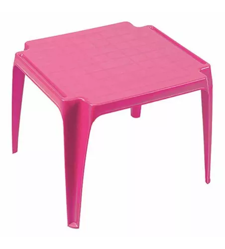 Progarden Kindertisch 50x50x44 pink Kunstoff 