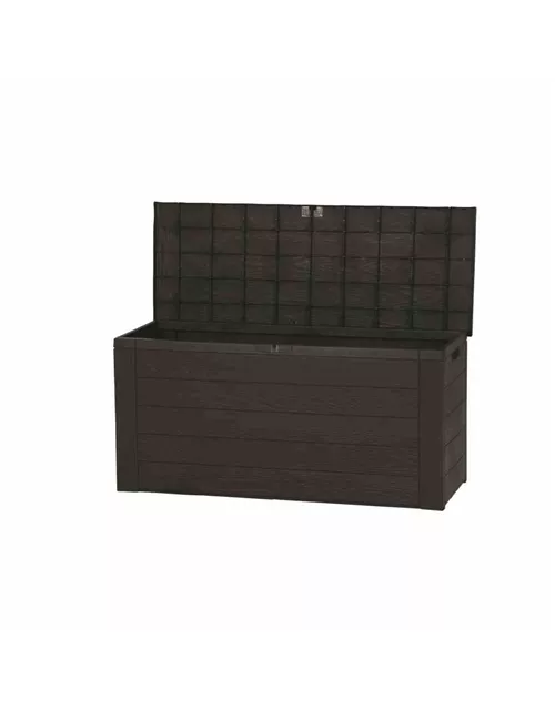 Kissenbox Woody 120 cm, 46 x 120 x 58 cm braun