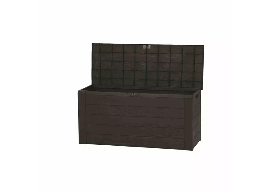 Kissenbox Woody 120 cm, 46 x 120 x 58 cm braun