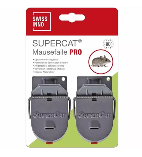 Swissinno Mausefallen SuperCat PRO 40x2