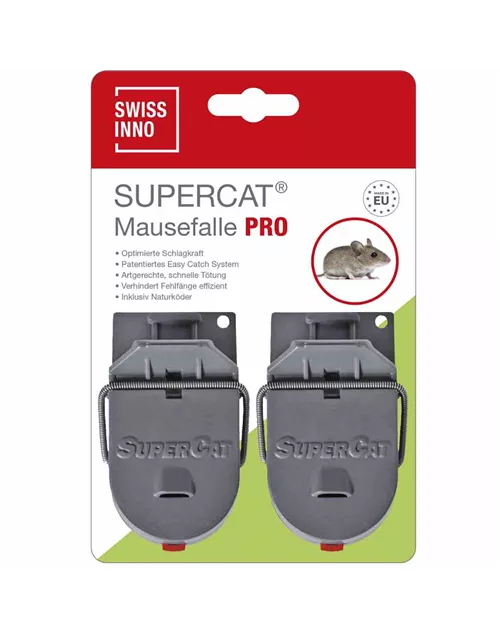 Swissinno Mausefallen SuperCat PRO 40x2